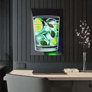 Acrylic Print of a Gin and Tonic